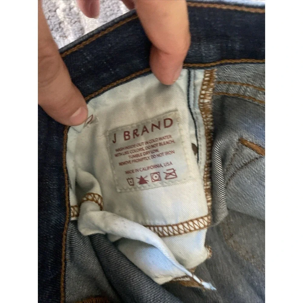 J Brand Gigi Crop Jeans Pure Wash 28